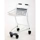 スーパーメイト アルミ製カゴ2個載せショッピングカート AC-705MA 1台（直送品）