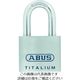 ABUS SecurityーCenter 軽量シリンダー南京錠 TITALIUM 96TI/60 1個 201-3515（直送品）