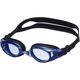 キヌガワ 男女兼用 スイミングゴーグル ウォーターランナーワイドクリック3 ＢＫ／ブルー KM1622 1セット(3入)（直送品）