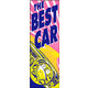 のぼり旗 BESTCAR 10  W600×H1800mm 1枚 田原屋（直送品）