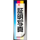 のぼり旗 証明写真 01  W600×H1800mm 1枚 田原屋（直送品）