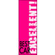 のぼり旗 BESTCAR 18  W600×H1800mm 1枚 田原屋（直送品）