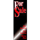のぼり旗 FORSALE 07  W600×H1800mm 1枚 田原屋（直送品）