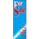 のぼり旗 FORSALE 06  W600×H1800mm 1枚 田原屋（直送品）