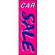 のぼり旗 CARSALE 02  W600×H1800mm 1枚 田原屋（直送品）