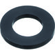 TRUSCO ガラス繊維強化ポリアミドMXD6 RENY黒 ワッシャー M4用 50個入 BRENY-BKWM4-4.3-9-0.8（直送品）