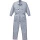 山田辰 空調服 綿・ポリ混紡空調つなぎ服 ウェアのみ グレー 3L 1-9820-C06-S5 1着 856-7702（直送品）
