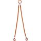 TAIYO 2本吊 インカリフティングスリングJIS 2t用×1.5m(1013759) 2ILS 2TX1.5-4K 1セット（直送品）