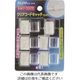 朝日電器 ELPA クリアーコードキャッチ CC-01B 1パック(6個) 168-0710（直送品）
