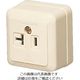 パナソニック Panasonic 15A・20A兼用角型コンセント WK1821 1セット(10個) 157-9978（直送品）