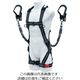基陽 KH ハーネスX型+2丁掛けランヤード セット XPNSLJPWS2 1本 200-6866（直送品）