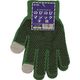 勝星産業 勝星 スマホ対応のびのび手袋ボツ付き緑 #148-GR 1セット(10双) 174-3698（直送品）