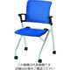 トラスコ中山 TRUSCO コンパクトミーティングチェア ブルー CMC-B 1脚 207-2931（直送品）