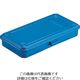 トラスコ中山 トランク型工具箱 203X109X35 ブルー T-19 1個 206-4697