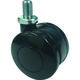 トラスコ中山 TRUSCO ねじ込み双輪キャスター ナイロン車輪 自在 Φ50 M8 TDN50-M8 1個 206-8614（直送品）