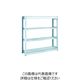 TRUSCO TUG型軽量ボルトレス棚 100kg 単体型 1240×324×H1200 4段 TUG100-44K-4 1台(1個)（直送品）
