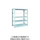 TRUSCO TUG型軽量ボルトレス棚 100kg 単体型 1240×624×H1500 5段 TUG100-54L-5 1台(1個)（直送品）