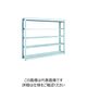 TRUSCO TUG型軽量ボルトレス棚 100kg 単体型 1840×324×H1500 5段 TUG100-56K-5 1台(1個)（直送品）