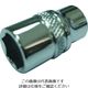 トラスコ中山 TRUSCO SPソケット 6角タイプ 差込角6.35 対辺8MM TSSP2-08S 1個 207-6047（直送品）