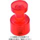 トラスコ中山 TRUSCO 【長期欠品】 カラーマグネットピン 赤 100個入り TMPC100-R 1パック(100個) 207-4807（直送品）