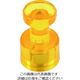 トラスコ中山 TRUSCO カラーマグネットピン 黄 100個入り TMPC100-Y 1パック(100個) 207-4808（直送品）