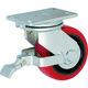 TRUSCO 重高荷重用キャスター 自在SP付 150MM 耐湿ウレタン車輪650KGF HR/HM150650PCI-TG-WB 1個（直送品）