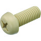 TRUSCO ポリフェニレンサルファイド(PPS) 十字穴付ナベ小ネジ M3X15 50本入 BPPS-PHM3X15 1袋(50本)（直送品）