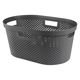 CURVER Infinity（インフィニティ） ランドリーバスケット 40L ダークグレー 1個