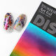 TSUMEKIRA(ツメキラ) ネイルシール アートホイル DISCO ダイナマイトレインボー AF-FUM-025 1セット(3枚)（直送品）