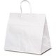 ベルベ 紙袋 自動紐手提袋 T-11W 白無地 1198 1袋(50枚)
