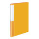 コクヨ クリヤーブック<POSITY> (固定式)A4縦20枚ポケット 橙 P3ラ-L20NYR 1冊