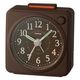 ノア精密 MAG（マグ）電子音目覚まし時計 ミニモク ブラウン 幅65×奥行40×高さ70mm[ アナログアラーム] 1個