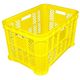 安全興業 採集コンテナ 黄 底メッシュ 4560172724006-6 1個