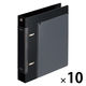 リヒトラブ myfa（ミファ） コレクションファイル ミニ ブラック F3320ー24 10冊