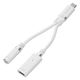 タイプC イヤホンジャック 変換 DAC 搭載 高耐久 PD対応 ホワイト MPA-C35DSPDWH エレコム 1個