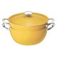 【アウトレット】【アウトレット】マイヤージャパン 鍋 両手 深型 浅型 24cm 蓋 IH ガス イエロー LPTー2SYL 1個