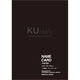 包む カラーペーパー 名刺サイズ 50枚入 最厚口 色上質紙 ブラック(黒) TL0J5 1セット(1冊×5)