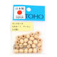 TOHO(トーホー) ウッドビーズ 8mm ベージュ 25個入 NR8-1 1袋
