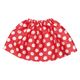 アーテック 水玉ソフトサテンスカート 赤 14844 1枚