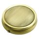 日本紐釦貿易 ピルケース 丸型 φ50mm アンティークゴールド A8-37 1個