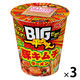 ＢＩＧだぜ！一平ちゃん 豚キムチラーメン 92g 1セット（1個×3） 明星食品
