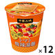 中華三昧タテ型ビッグ 榮林 トマト酸辣湯麺 98g 1セット（1個×12） 明星食品