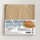 バーガー袋M(茶) DELI WRAPIN' 業務用 100枚入 00432317 1点（直送品）