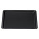 マイン お盆 M44-408 長角盆 390×273 ブラック ノンスリップ 1ケース(30個)（直送品）