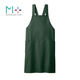 住商モンブラン 胸当てエプロン エプロン 兼用 ボトルグリーン F SA003-33_F 1点（直送品）