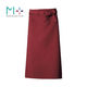 住商モンブラン ロングエプロン ワイン F SP002-72_F 1点（直送品）