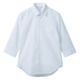 サンユニフォーム ストレッチシャツ 七分袖シャツ(ホワイト)L 577-S511-0-L 1ケース(40個)（直送品）