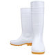 おたふく手袋 JW708ロングタイプ耐油長靴 白 25cm JW708-WH-250 1ケース(12個)（直送品）