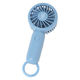 カラビナ付きハンディファン ライトブルー LAKOLE/ラコレ