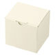 ヘッズ 無地オフホワイトギフトボックス-5 外寸：W123×D105×H115mm MOW-GB5 1セット（1袋（10枚入）×10）